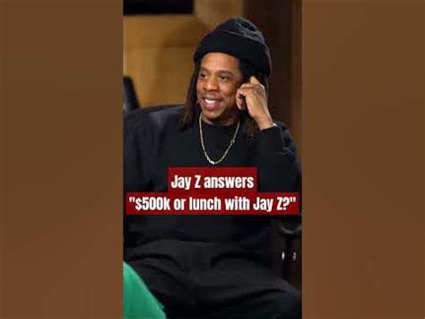 Jay-Z answers that $500K question